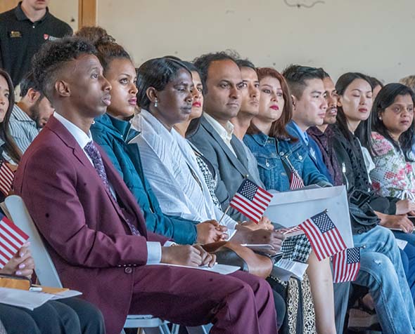 naturalization ceremony