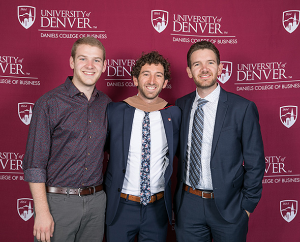 Wehe brothers at Commencement