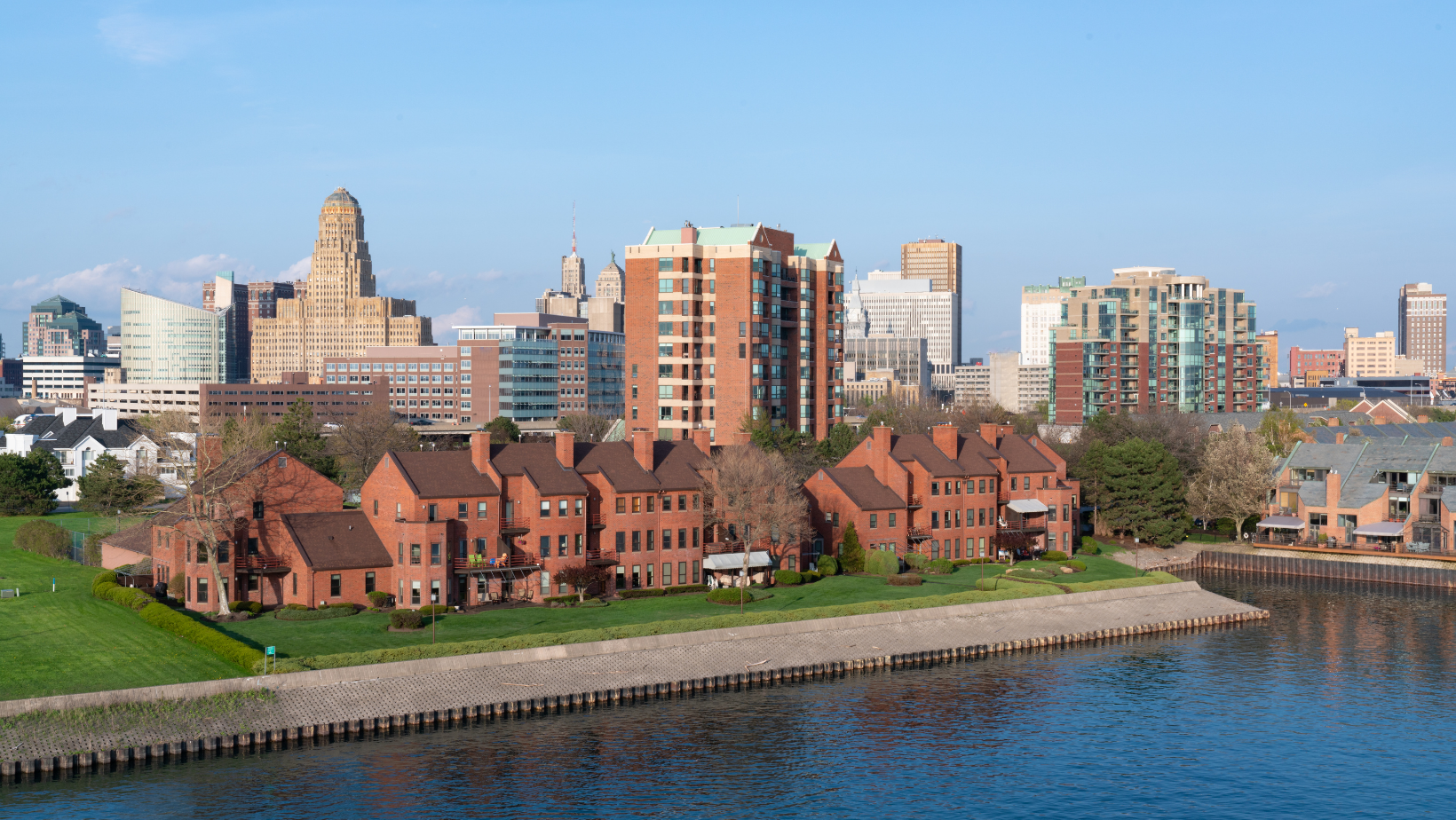 Buffalo skyline