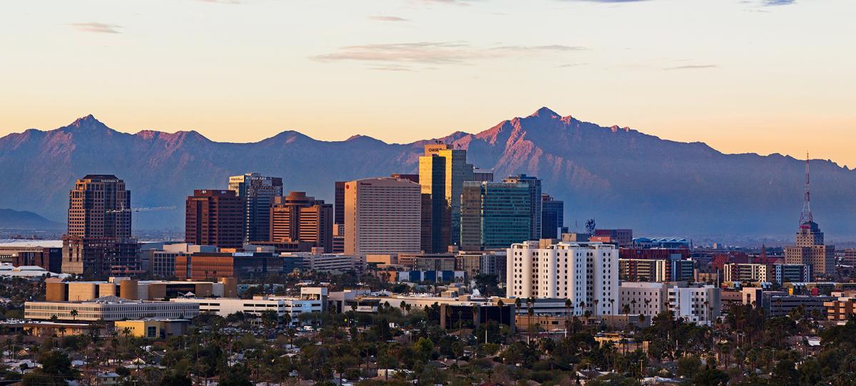 Phoenix skyline