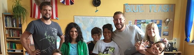 Keegan Kienzle classroom