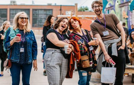 Douglas’s latest production, “In Loving Memory,” made its debut at the Denver Fringe Festival in June. (Photo by Kalen Jesse)