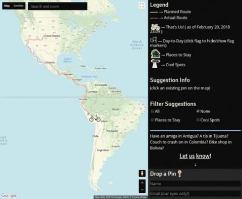 Spoken Tour Map