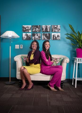 Lisa Calderón and Candi CdeBaca